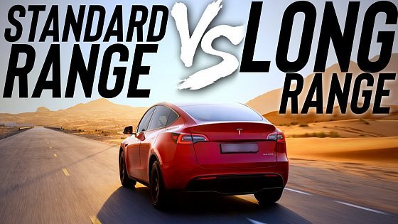 Video: Model Y Standard VS Long Range 