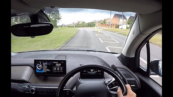 Video: My 94Ah BMW i3 Rex Protonic Blue - POV Drive around town
