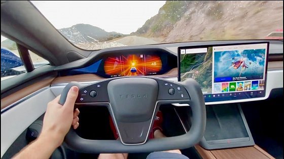 Video: Tesla Model S Plaid POV Drive Review *0-60mph 1.9s!!*