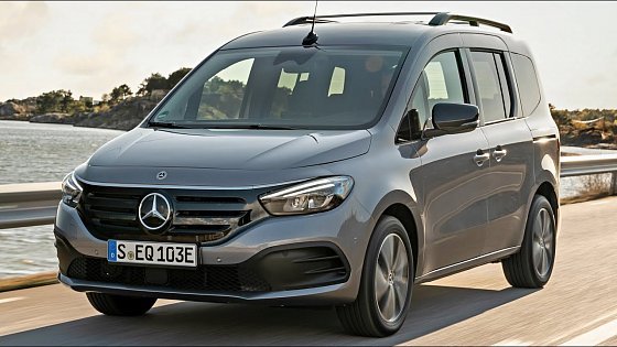 Video: 2024 Mercedes EQT 200 | Electric Small Van | Driving, Exterior &amp; Interior