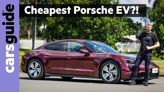 Video: 2022 Porsche Taycan review: Cheapest Porsche EV, but is it a cheap electric car? RWD range, 0-100…