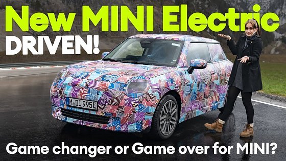 Video: DRIVEN - new 2024 MINI Electric: is this the perfect small electric car? | Electrifying