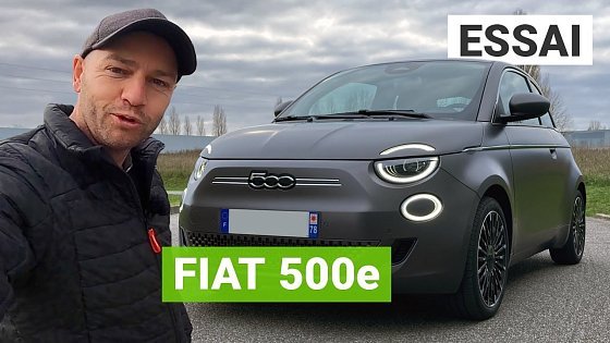 Video: Essai Fiat 500e 42 kWh : elle a tout pour plaire !