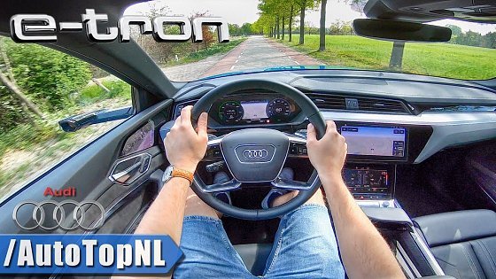 Video: 2019 AUDI E TRON 55 Quattro 408HP POV Test Drive by AutoTopNL