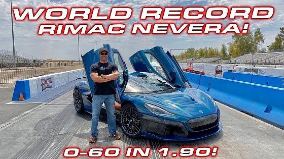 Video: ELECTRIC REVOLUTION * THIS is the Quickest Production Car EVER * 1,914 HP Rimac Nevera 1/4 Mile