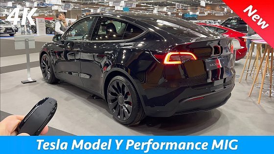 Video: Tesla Model Y Performance 2022 MIG 