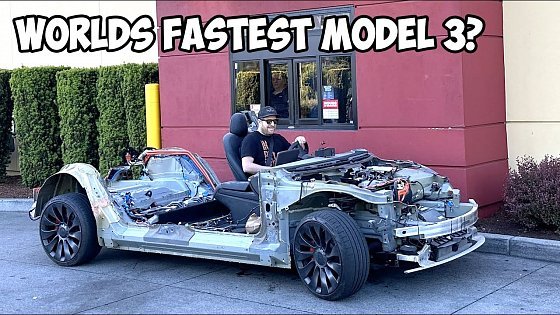 Video: How Much Faster Is a Tesla Model 3 Without A Body? RESULTS ARE SHOCKING!