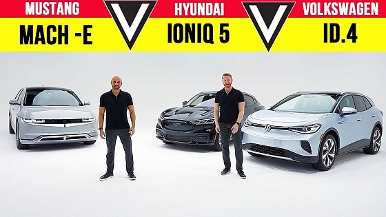 Video: 2022 Ford Mustang Mach E VS Hyundai IONIQ 5 VS VW ID 4 EV Comparison