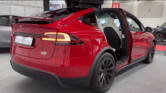 Video: 2023 Tesla Model X Plaid Review | New Cameras and More Features