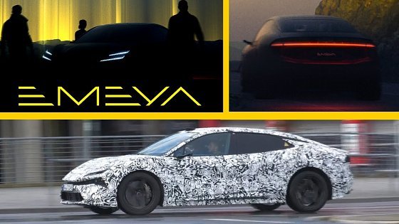 Video: Lotus Emeya Electric Sedan Will Be Revealed September 7