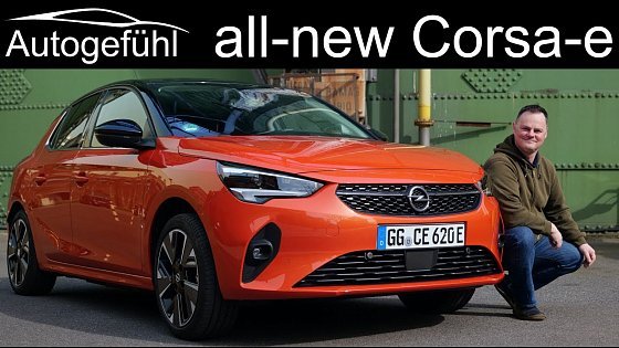 Video: all-new Opel Corsa-e FULL REVIEW - the new small EV for everyone? Vauxhall Corsa e - Autogefühl