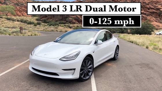 Video: Tesla Model 3 | LR Dual Motor AWD | 0-125 MPH Test