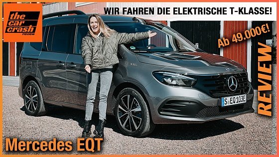 Video: Mercedes EQT im Test (2023) Wir fahren die elektrische T-Klasse! Review | Camper Van | Preis | Laden