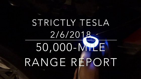 Video: Tesla Model X 90D Range After 1 Year and 50,000 Miles