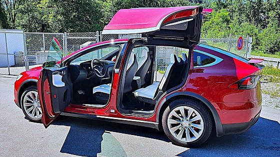 Video: Tesla Model X Dual Motor Performance 2020 Test Drive Review POV