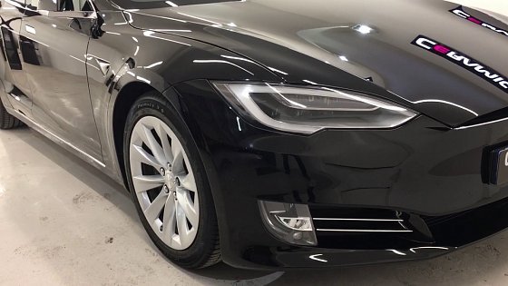 Video: Ceramic Pro Silver package on Tesla Model S 60d in black.