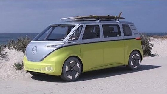 Video: Volkswagen I.D. Buzz (Microbus) Concept Car @ Pebble Beach 2017
