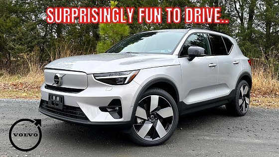 Video: 2023 Volvo XC40 Recharge Twin AWD ULTIMATE - REVIEW and POV DRIVE - FAST!