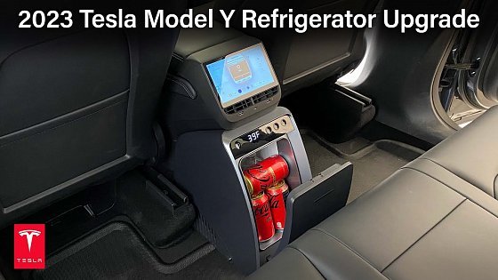 Video: 2023 Tesla Model Y Refrigerator Upgrade / Full review and test #tesla #teslamodely