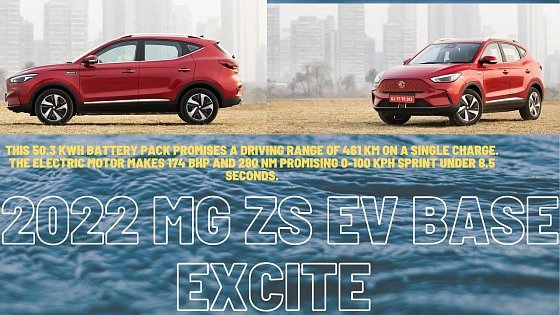 Video: 2022 MG ZS EV Base Excite |MG ZS EV |#latestNewscreator