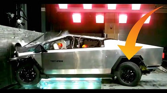 Video: Cybertruck Crash Test is HORRIFYING, Here’s Why