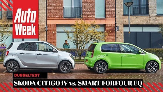 Video: Smart ForFour EQ vs. Skoda Citigo iV - AutoWeek Dubbeltest - English Subtitles