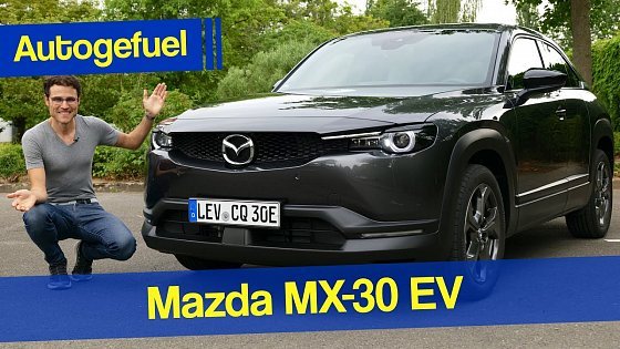 Video: Mazda going electric with the Mazda MX30 REVIEW - Autogefuel