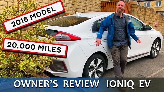 Video: FINALLY! My Owner&#39;s Review Of Our 20,000 Mile 2016 UK IONIQ Electric EV Premium SE