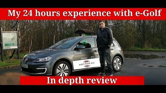 Video: My 24 hours experience with Volkswagen e Golf