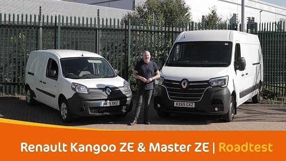 Video: Renault Kangoo ZE &amp; Renault Master ZE Electric Vans Review | Tom Roberts 2020 Review | Vanarama.com
