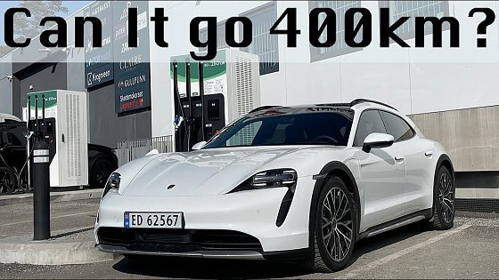 Video: Porsche Taycan 4 Cross Turismo | Motorway Range Test (RE-TEST!)