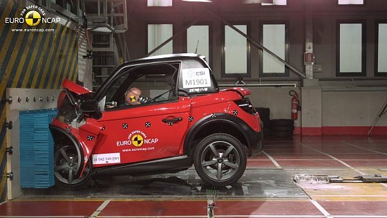Video: Tazzari ZERO Euro NCAP Crash Test