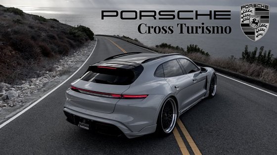 Video: PORSCHE TAYCAN 4S CROSS TURISMO! Not Your Every Day &quot;Grocery Getter&quot; Wagon. CAUTION EXTREMELY LOW!!!