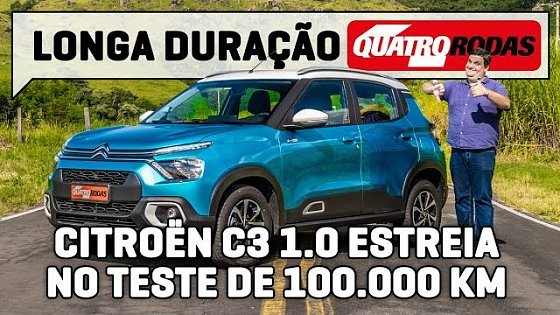 Video: Citroën C3 1.0 ESTREIA no teste dos 100.000 KM | Longa Duração