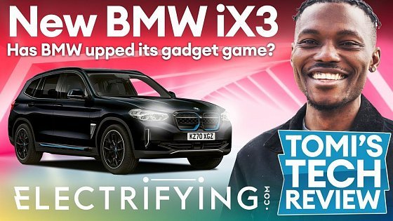 Video: BMW iX3 SUV 2021 technology review - Tomi’s Tech Download / Electrifying