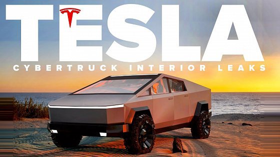 Video: NEW 2023 Tesla Cybertruck &amp; Model 3 LEAKS | Tons Of NEW Features