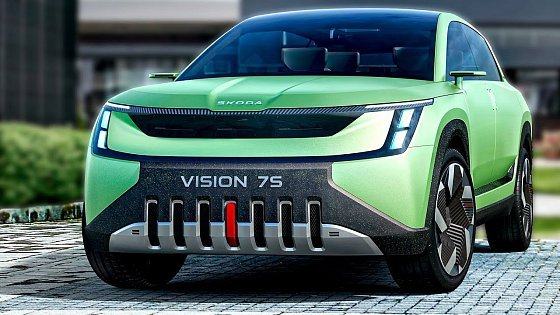Video: Skoda Vision 7S – The New Design of Skoda Cars – Interior and Exterior Details