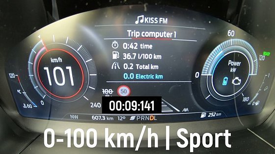 Video: 2021 Ford Kuga ST-Line X Hybrid FHEV Fuel Consumption &amp; Acceleration