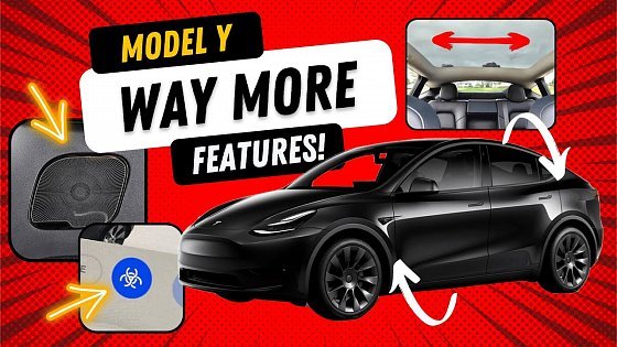 Video: TESLA MODEL Y: MORE Features Than Model 3?!