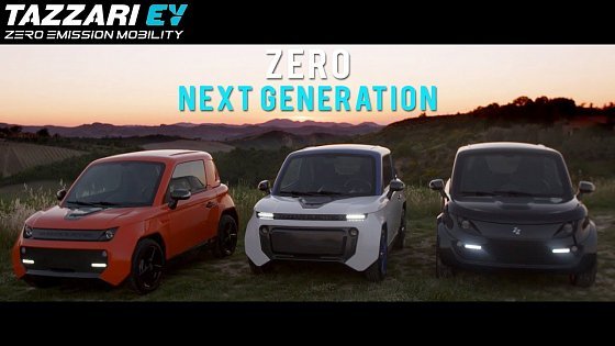Video: Tazzari Zero 2017 - Next Generation Electric Vehicle