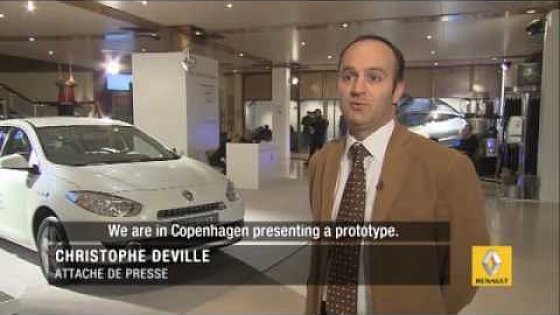 Video: Presentation of Renault Fluence Z.E. (prototype)