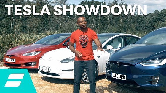 Video: Tesla Showdown: Model 3 vs Model S vs Model X
