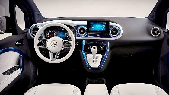 Video: 2022 Mercedes EQT Concept (New) - First Look! | Exterior, Interior &amp; Features