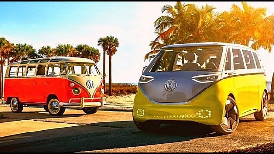 Video: Volkswagen I.D. BUZZ Electric Micro Bus (Van) 2021-2022 Interior-Exterior View-Comfort-Drive-Prices.