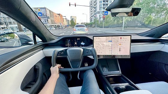 Video: 2023 Tesla Model S Plaid Test Drive POV