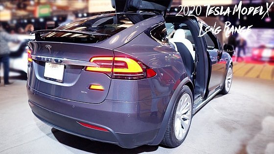 Video: 2020 Tesla Model X Long Range - Exterior and Interior Walkaround