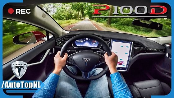 Video: Tesla Model S P100D LUDICROUS POV Test Drive by AutoTopNL