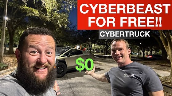 Video: FREE Tesla Cybertruck?!?! This Guy Got Cyberbeast For FREE!!!!