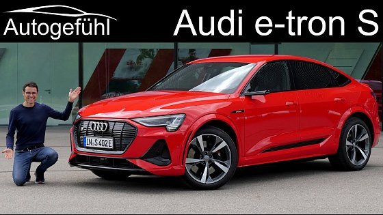 Video: Audi e-tron S sportback - the 1000 NM EV FULL REVIEW 2021 - Autogefühl