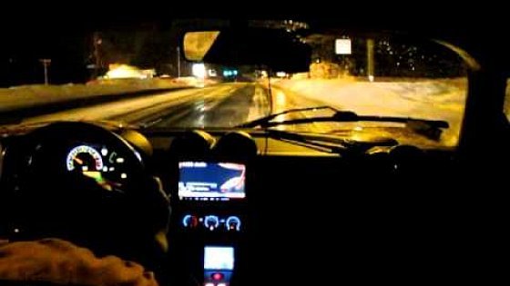 Video: Roadster in the Snow.MOV